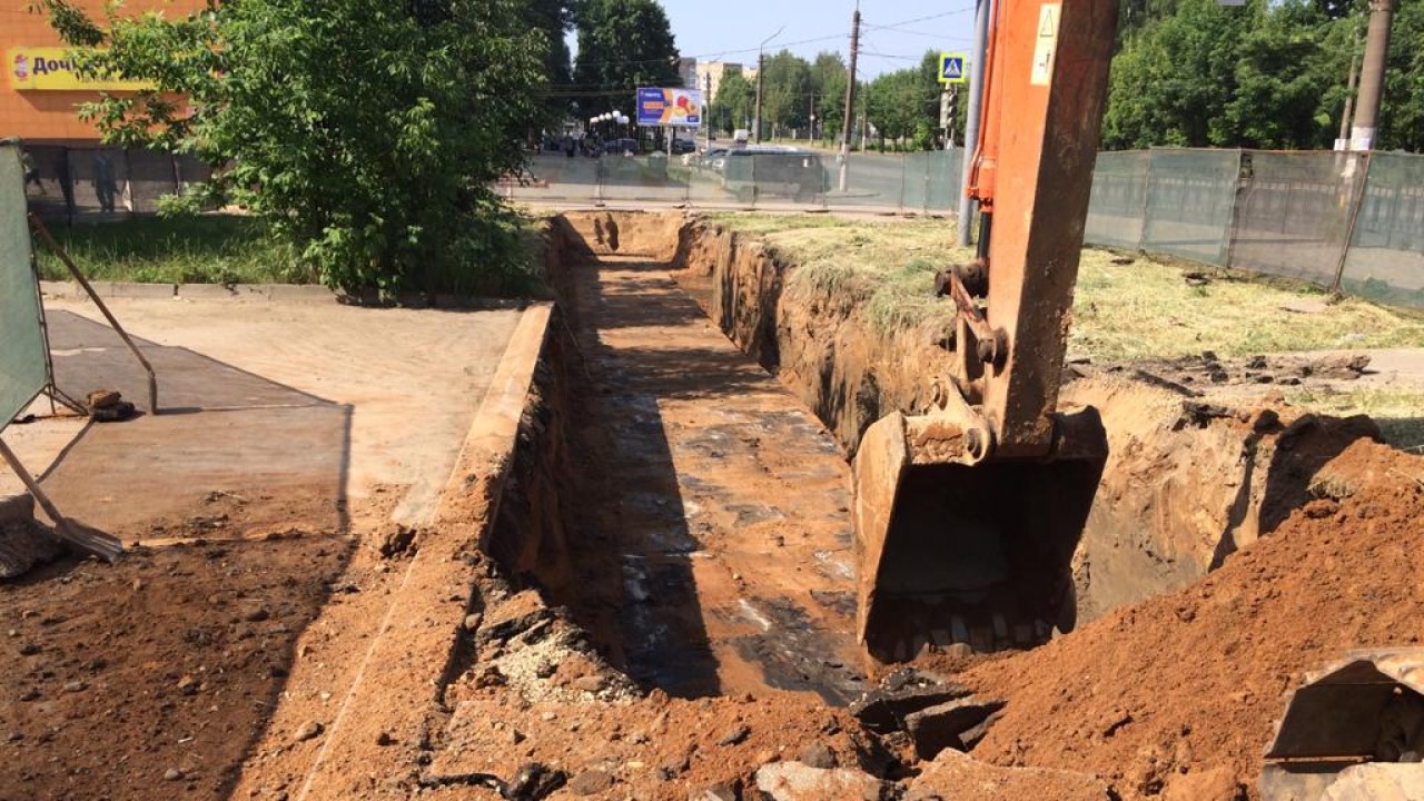 «Квадра» выделит на реконструкцию теплотрассы на улице 25 Сентября в Смоленске более 17 млн рублей