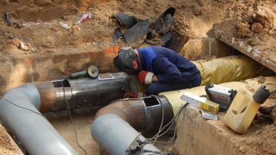 «Квадра» обновила полтора километра теплосети на улице Попова в Смоленске
