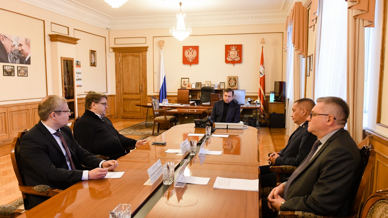 Губернатор Смоленской области и генеральный директор «Квадры» обсудили модернизацию ТЭЦ-2 и дальнейшее развитие теплоэнергетического комплекса региона