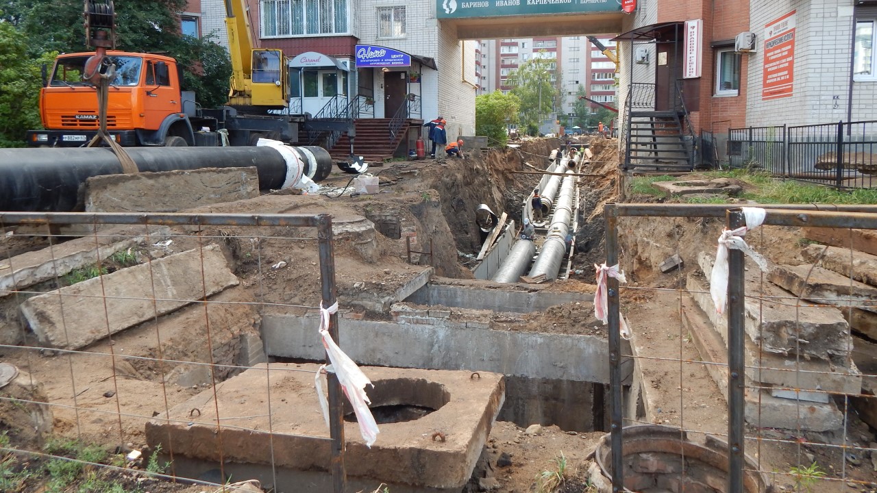 Смоленская «Квадра» на 60% выполнила план по перекладке теплосетей