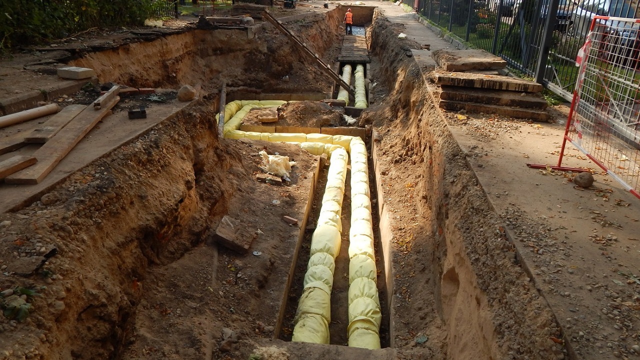 «Квадра» заменила 1,2 км теплосети в центре Смоленска