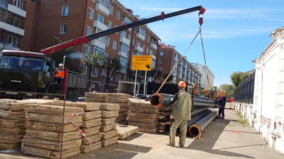 «Квадра» направит на замену теплосети по ул. Козлова в Смоленске 23 млн рублей