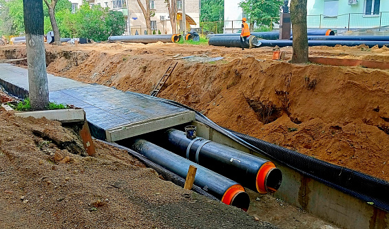 РИР Энерго включил в работу участок теплосети на ул. Докучаева после реконструкции